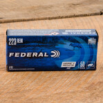 Federal American Eagle 223 Remington Ammunition - 20 Rounds of 50 Grain JHP 