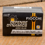 Fiocchi 12 Gauge Ammunition - 10 Rounds of 2-3/4” 1 oz Rifled Slug