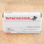 Winchester 45 ACP Ammunition - 500 Rounds of 230 Grain JHP