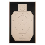 IDPA-P Paper Targets - IDPA Practice Target - 100 Count