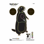 VisiColor Practice Prairie Dog Target - Multi-Color Reactive Anatomy - Champion - 10 Count