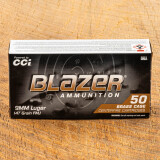 Image of Blazer Brass 9mm Ammunition - 1000 Rounds of 147 Grain Full Metal Jacket