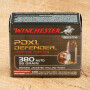 Winchester Bonded PDX1 Defender 380 ACP Ammunition - 20 Rounds of 95 Grain JHP