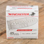 Winchester 45 ACP Ammunition - 200 Rounds of 230 Grain FMJ